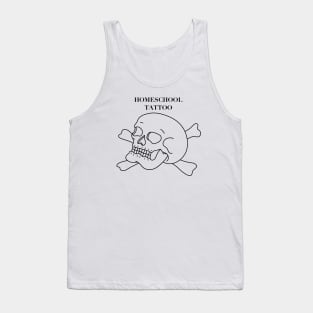 HomeSchoolTattoo Skull & Crossbones Tank Top